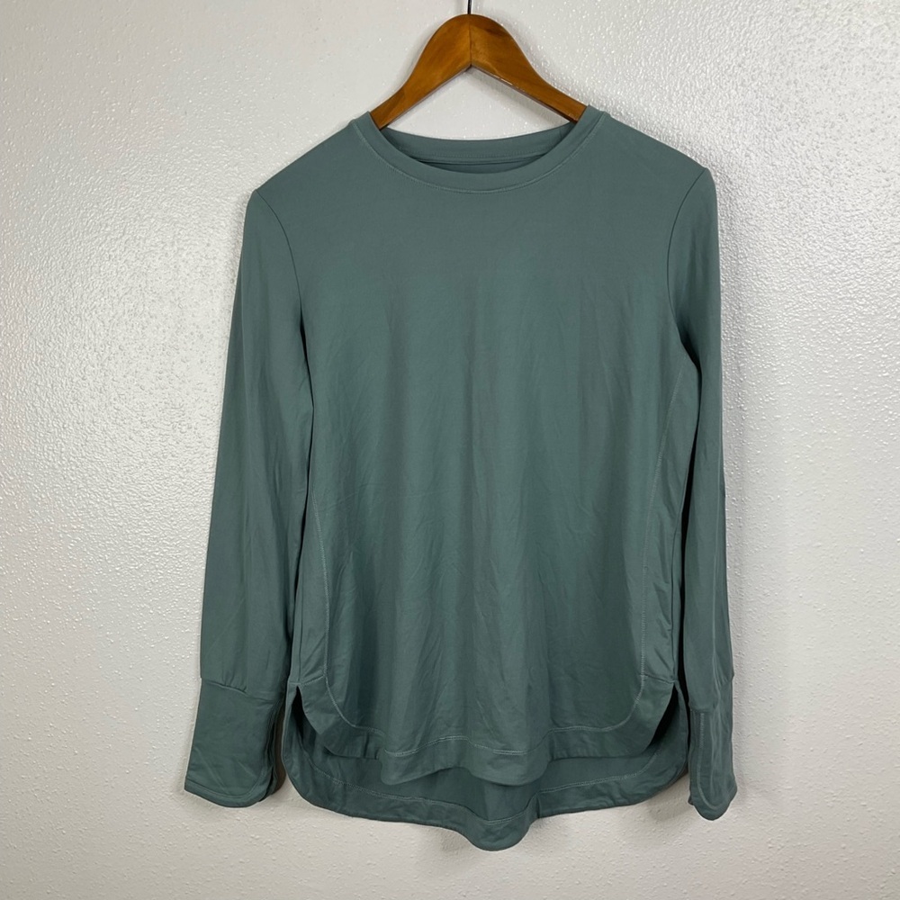 44 Degree North Long Sleeve Teal Shirt Size‎ Small